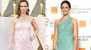 Emily Blunt Teaches Netizens How To Sync Perfectly With A Dash Of Elegance With Her Pastel Gown Looks