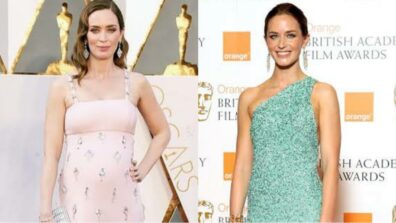 Emily Blunt Teaches Netizens How To Sync Perfectly With A Dash Of Elegance With Her Pastel Gown Looks