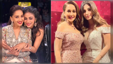 Emotional Moment Caught On Camera: Mouni Roy & Madhuri Dixit get nostalgic seeing each other, see what happened next