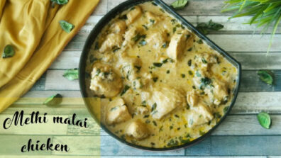 Enjoy This Methi Murg Malai For Dinner With Your Family