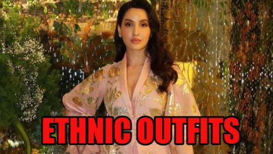 Escape The Ordinary With Nora Fatehi, Style Your Ethnic Outfits Like The Damsel