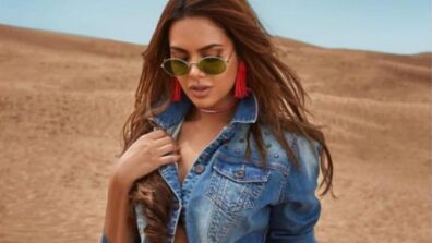 Esha Gupta In All-Denim With Pop Of Red Earrings And Shades: A Perfect Summer Ready Look