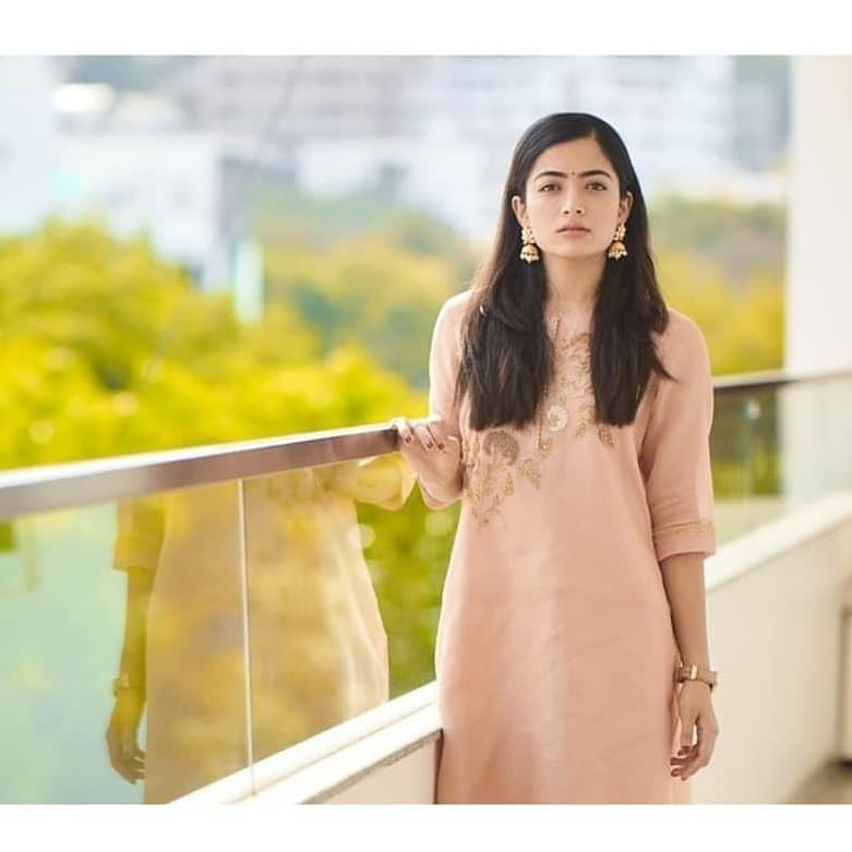 Ethereal Kurti Look: Rashmika Mandanna’s Kurti Styles You Should Transfer To Your Wardrobe - 0