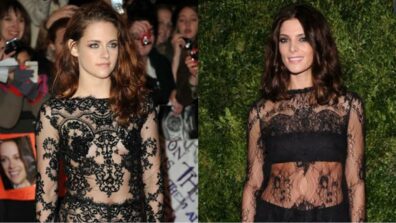 Fashion Battle: Kristen Stewart Vs Ashley Greene: Who Rocked The Lacy Black Outfit?