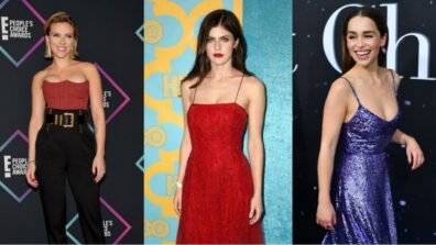 Fashion Battle: Scarlett Johansson Vs Alexandra Daddario Vs Emilia Clarke: Who Is Your Party Wear Fashion Inspiration?