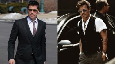 Fashion Face-Off: Johnny Depp Vs Brad Pitt: Who Deserves A 10/10 In A Waistcoat Look?