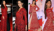 Fashion Face-off: Katrina Kaif Vs Jacqueline Fernandez: Who wore the red embroidered fusion lehenga skirt better?