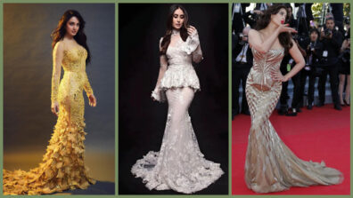 [Fashion Face-off] Kiara Advani Vs Aishwarya Rai Vs Kareena Kapoor: Which B-Town diva flaunts her hourglass figure best in a bodycon embellished fish-cut gown? Pick your favourite