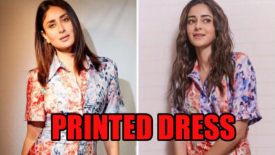 Fashion Faceoff: Kareena Kapoor Vs Ananya Panday, Who Slew The Prabal Gurung Knee-Length Printed Dress Like A Hot Chic?