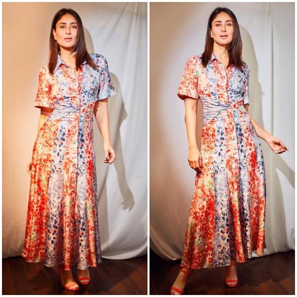 Fashion Faceoff: Kareena Kapoor Vs Ananya Panday, Who Slew The Prabal Gurung Knee-Length Printed Dress Like A Hot Chic? - 0