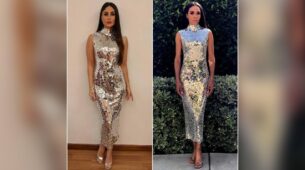 Fashion Faceoff: Kareena Kapoor Vs Michelle Williams: Which Babe Rocked The Atelier Zuhra Dress Like A Bombshell