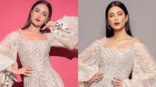Fashion Faceoff: Shruti Hassan Vs Jasmin Bhasin, Which Leading Lady Slew The Pearl Studded Embellished Little Dress?
