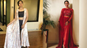 [Fashion Fusion] Rashmika Mandanna Vs Keerthy Suresh: Which actress deserves a 10/10 for the ‘crop top jacket’ style vogue game? Choose now