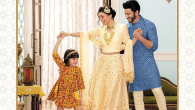 Festival Fashion: Shraddha Arya & Dheeraj Dhoopar do an ‘Eid’ special photoshoot with an adorable baby girl, fans want to know who is she?