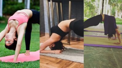 Fitness Queen: Shivangi Joshi Vs Erica Fernandes Vs Mouni Roy: Who raises the oomph quotient with a hot yoga pose?