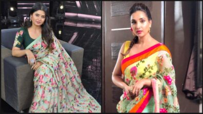 Flaunt Your Florals: Prajakta Mali Vs Rupali Bhosale: Which Diva Looks Drop-Dead Gorgeous In The Floral Saree?