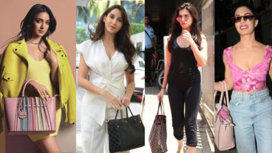 From Kiara Advani to Nora Fatehi, Tara Sutaria & Jacqueline Fernandez: Bollywood divas & their most expensive handbag looks