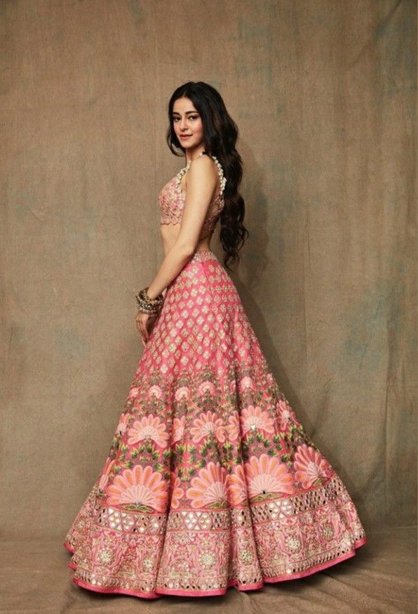 From Shraddha Kapoor To Ananya Panday: Detailing Embroidery Is Exactly What Lehenga Should Have; Make The Perfect Summer Statement - 2