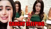 Ghum Hai Kisikey Pyaar Meiin actress Aishwarya Sharma catches co-star Ayesha Singh sleeping on sets