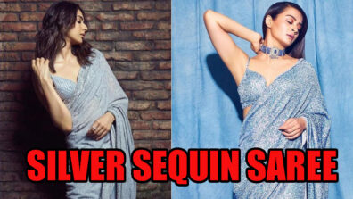 [Glimmer In Glitter] Rakul Preet Vs Surveen Chawla: Who Rocked The Silver Glitter Saree? Vote Here