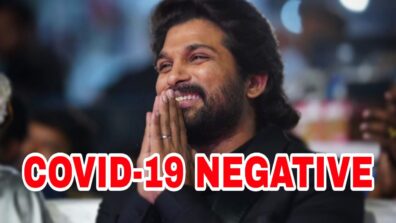 Good News: Pushpa actor Allu Arjun tests Covid-19 negative, check out his special message for fans