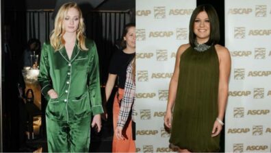 Green For The Win: Sophie Turner Vs Kelly Clarkson: Who Looks Ravishing In Green?