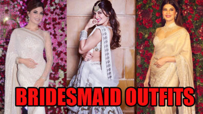 Happy Bridesmaid Makes Happy Bride: Gear Up In A Statement Look As A Bridesmaid, Take Inspiration From Jacqueline Fernandez