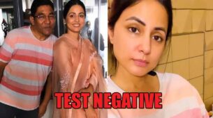 Hina Khan wears late father’s t-shirt during a live interaction, reveals testing negative