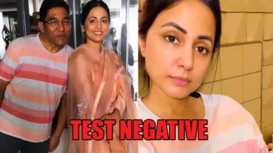 Hina Khan wears late father’s t-shirt during a live interaction, reveals testing negative