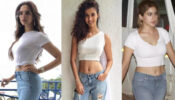 Hot Curves: Ace the white folded tee denim style like Deepika Padukone, Disha Patani & Sara Ali Khan