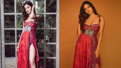 Hot Legs: Ananya Panday Vs Malavika Mohanan: Which Hottie flaunts her figure the best in a spaghetti strap outfit?
