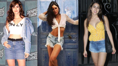 [Hot Legs] Disha Patani Vs Katrina Kaif Vs Sara Ali Khan: Which B-Town hottie looks like an absolute bombshell in denim shorts look? Vote Now