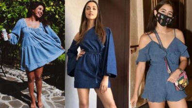 Hot Legs: Priyanka Chopra, Deepika Padukone & Sara Ali Khan’s one-piece denim style for your fashion inspiration