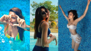 [Hot Water] Surbhi Chandna, Erica Fernandes & Mouni Roy’s ‘oh so perfect’ expressions as water babies will stab your hearts