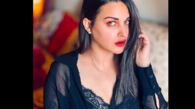 [Hottie Himanshi] Himanshi Khurana Burned The Internet With Her Black Hot Lingerie Look: Pictures Here