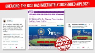 Impact Story: IWMBuzz questions IPL games during COVID 19, BCCI suspends tournament