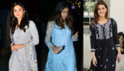 In love with the Chinkankari palazzo fashion? Take cues from Alia Bhatt, Janhvi Kapoor & Kriti Sanon