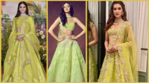 In love with the traditional embellished monotone lehenga outfit? Take style cues from Kriti Sanon, Ananya Panday & Alia Bhatt’s wardrobe