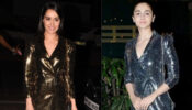 In Pics: Learn the shimmery V-neckline outfit style from Shraddha Kapoor & Alia Bhatt to look smoking hot