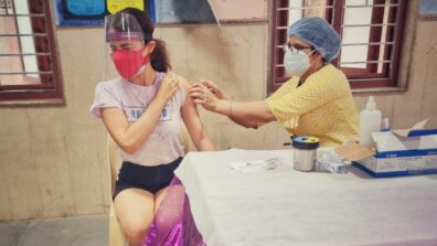 India Against Covid-19: Radhika Madan gets vaccinated, check out photos