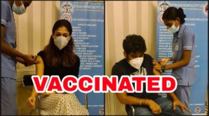 India Fights Covid-19: ‘Lady Superstar’ Nayanthara & boyfriend Vignesh Shivan get vaccinated, check out pics