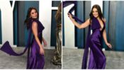 Purple Satin Dress Looks of Vanessa Hudgens Are Just Mind-Blowing, Go Check Out Here