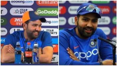 Take A Moment & Checkout the Hitman Rohit Sharma Go All Savage Mode During Press Conference