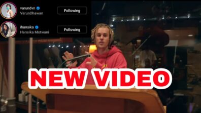 JB Swag: Justin Bieber shares special BTS video of his ‘rehearsal from home’ hours, Hansika Motwani & Varun Dhawan love it