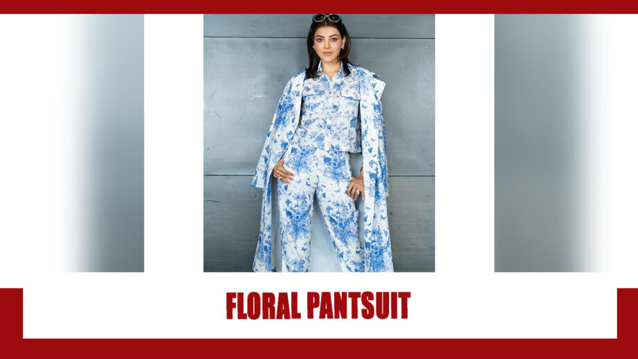 Kajal Aggarwal's Floral Pantsuit With A Twist Deserves 10/10: Yay Or Nay? 397983