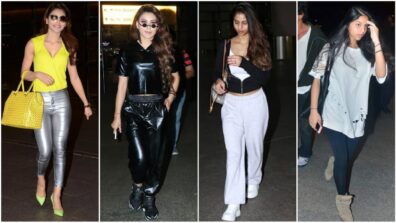 Keep Your Airport Style On Point With These Outfits Of Urvashi Rautela And Suhana Khan