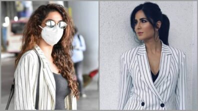 Keerthy Suresh Or Katrina Kaif: Which Babe Made A Bold Statement In Striped Blazer?