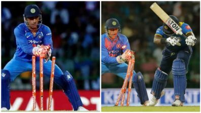 Jaw-Dropping Fastest Stumping in The Cricket History by MS Dhoni: Check Out