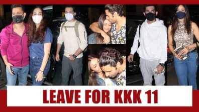 Khatron Ke Khiladi 11 Airport Spotting: Abhinav Shukla, Rahul Vaidya, Shweta Tiwari, Arjun Bijlani,Nikki Tamboli & Divyanka Tripathi leave for South Africa, fans can’t keep calm