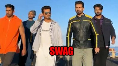 Khatron Ke Khiladi 11 BTS: Boys gang Arjun Bijlani, Varun Sood, Abhinav Shukla, Vishal Aditya Singh and Sourabh Raaj Jain show their swag in latest video